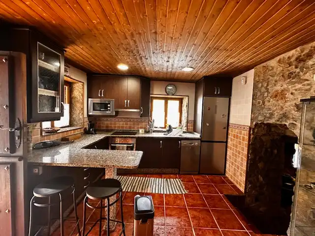 Cocina de Casa adosada en venta en Candamo con Calefacción, Jardín privado y Terraza