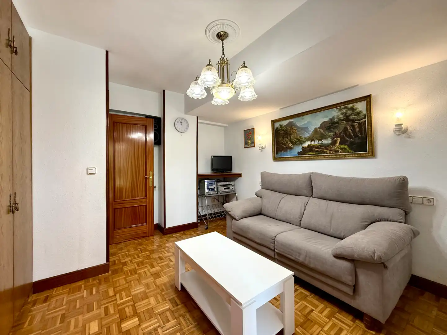 Wohnzimmer von Wohnung zum Verkauf in Donostia - San Sebastián  mit Heizung, Terrasse und Möbliert