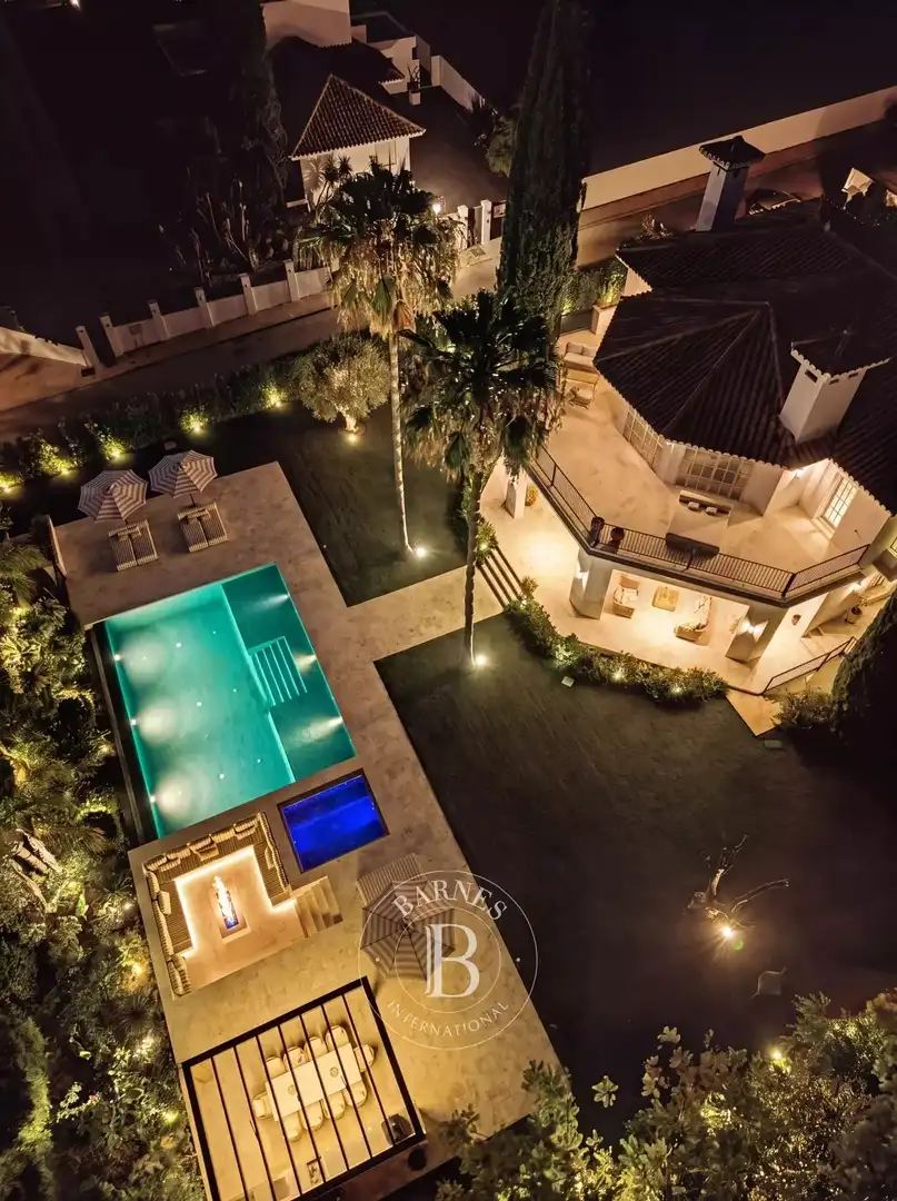 Swimming pool of Houses for sale in Marbella  with Air Conditioner, Heating and Swimming Pool