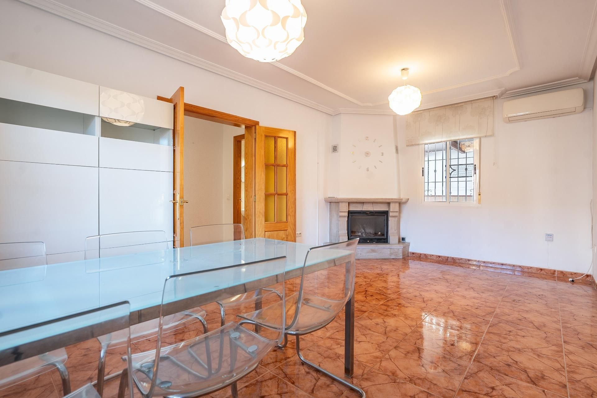 Dining room of Single-family semi-detached for sale in Huércal de Almería  with Air Conditioner and Terrace