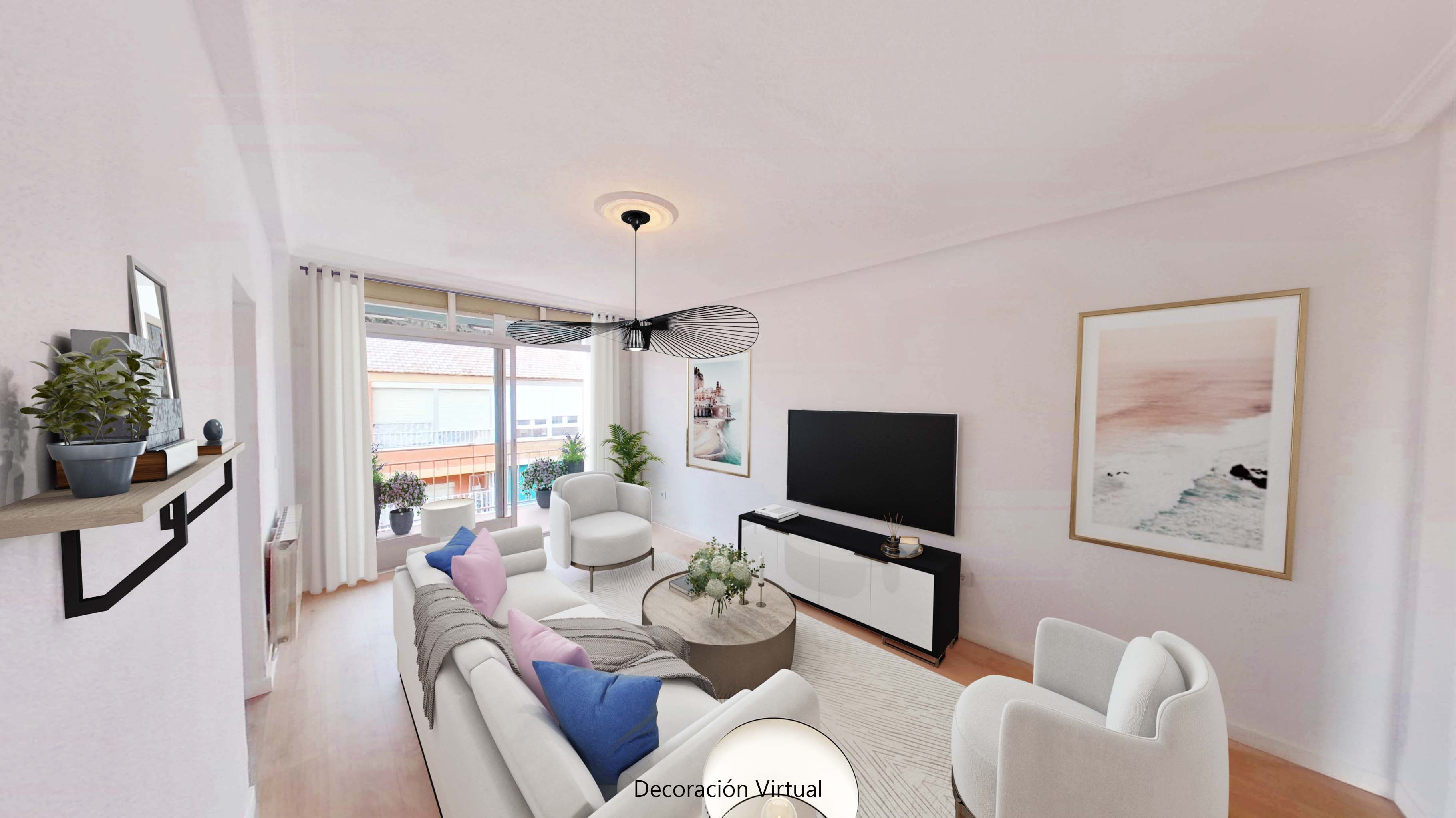 Sala de estar de Ático de alquiler en Móstoles con Calefacción, Terraza y Horno