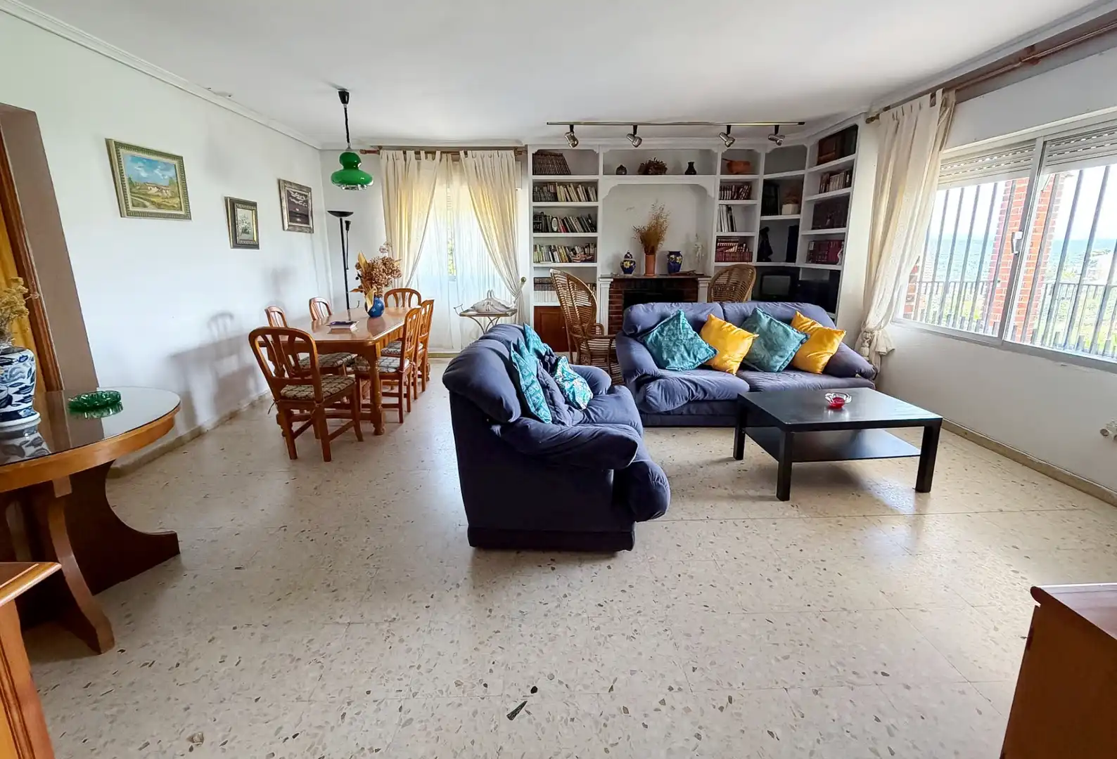 Living room of Houses for sale in Santa Cruz del Retamar  with Private garden, Terrace and Swimming Pool