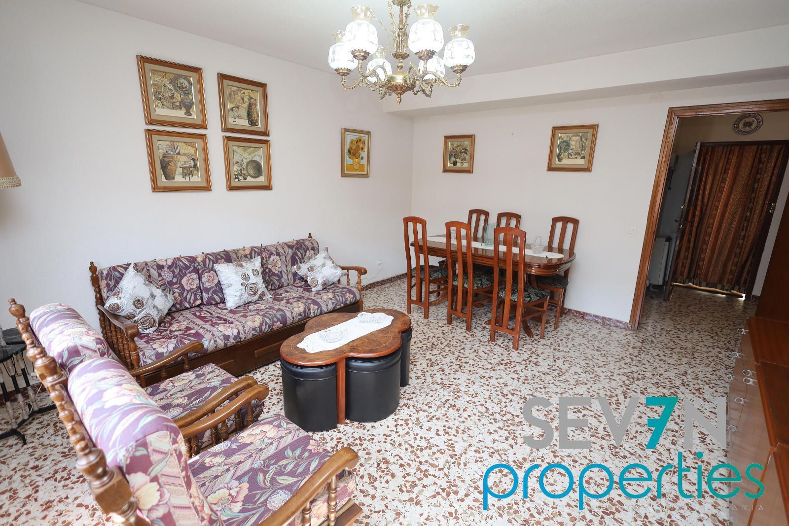Sala d'estar de Casa adosada en venda en Méntrida amb Calefacció, Terrassa i Traster