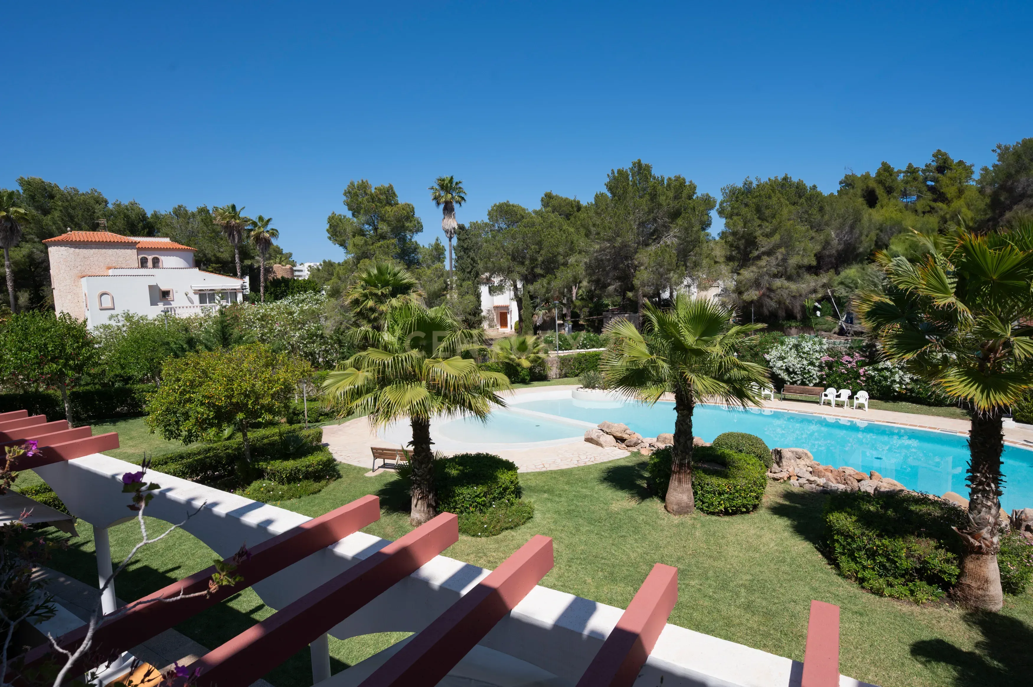 Garden of Apartment for sale in Santa Eulària des Riu  with Private garden and Swimming Pool