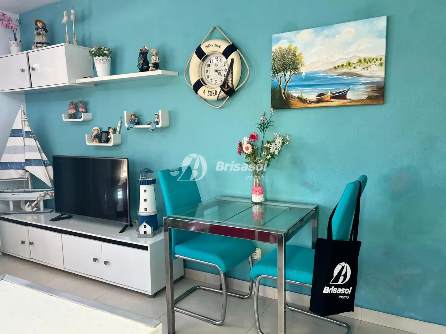 Dining room of Flat for sale in Salou  with Air Conditioner, Terrace and Community pool