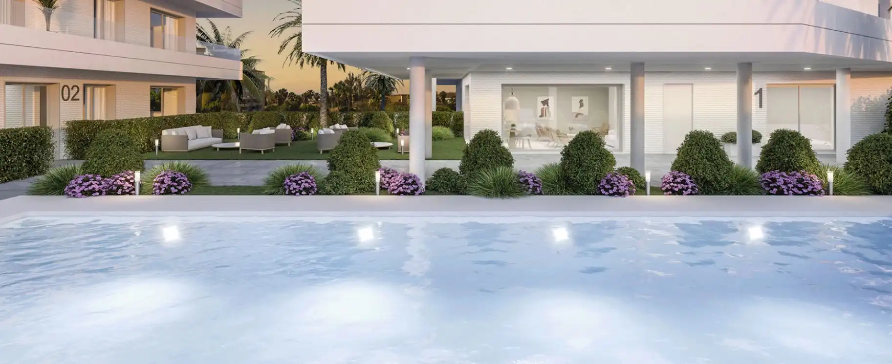 Piscina de Piso en venta en Marbella con Aire acondicionado, Calefacción y Terraza