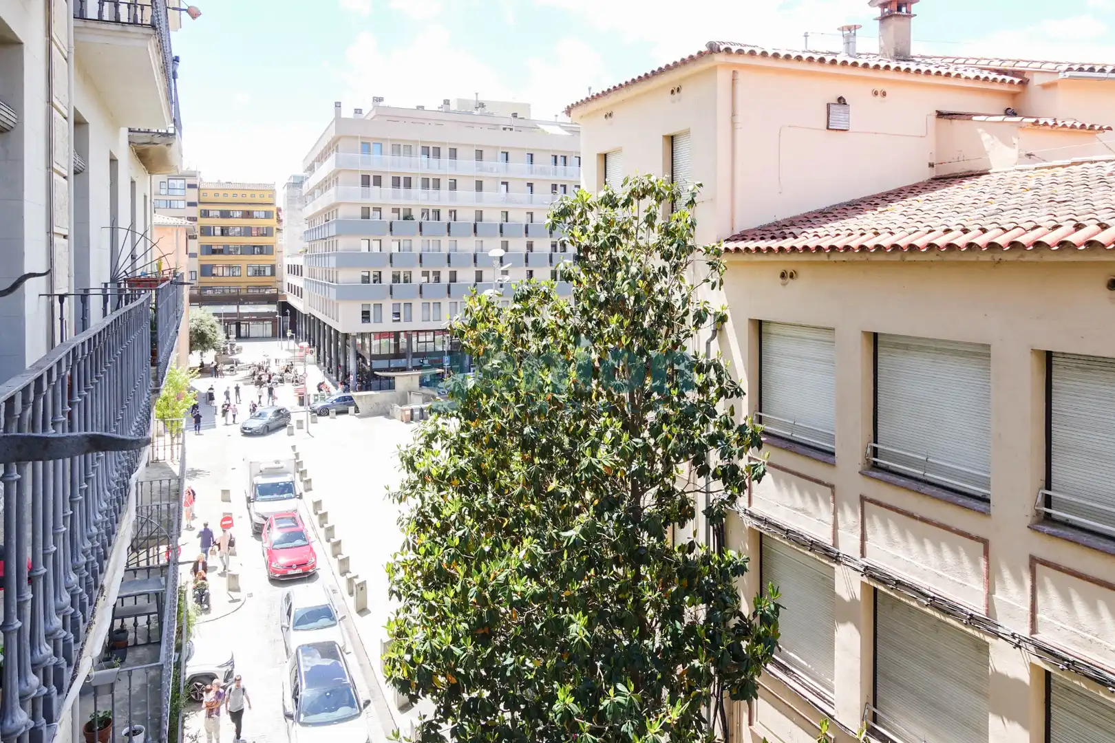 Vista exterior de Piso en venta en Girona con Calefacción, Terraza y Balcón