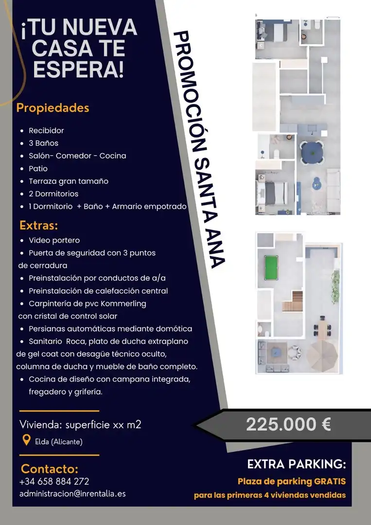 Appartement compact à vendre à Plaza Castelar - Mercado Central