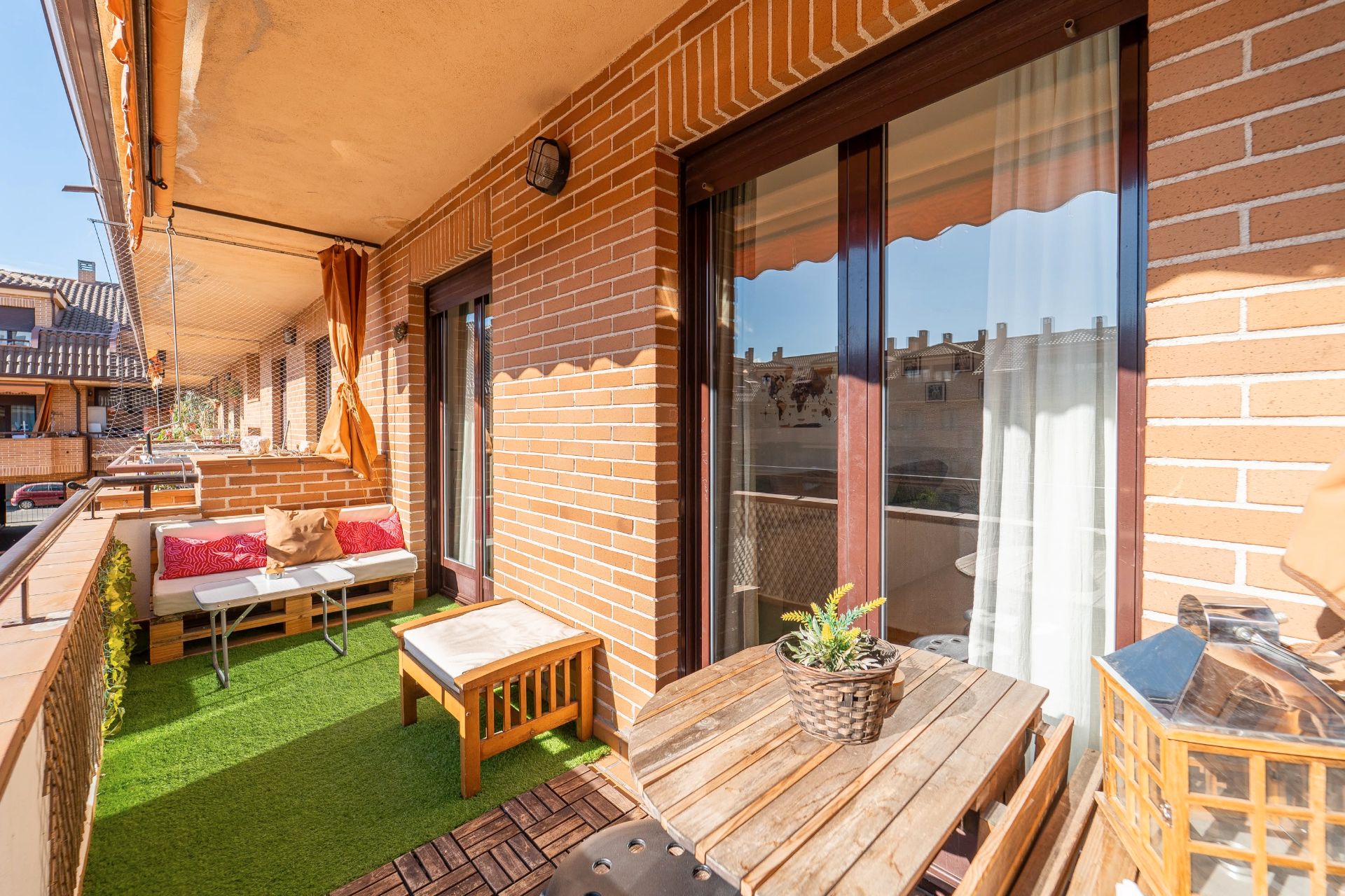 Terrace of Flat for sale in Brunete  with Air Conditioner, Heating and Parquet flooring
