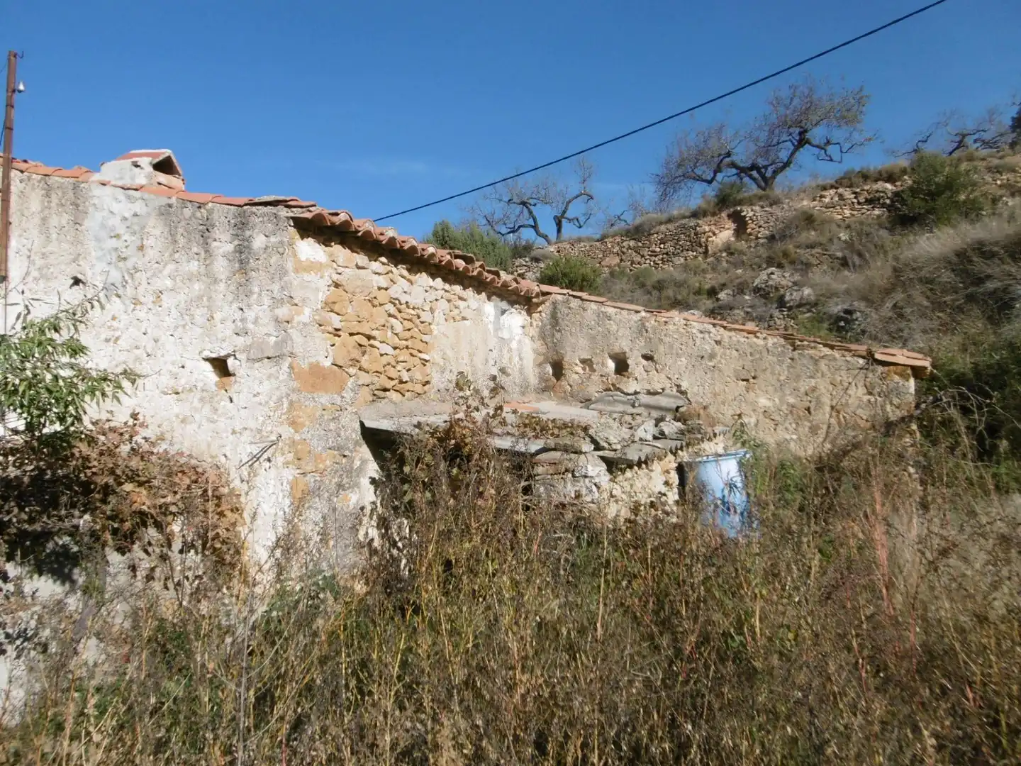 Vista exterior de Finca rústica en venta en Sierra Engarcerán con Jardín privado y Trastero