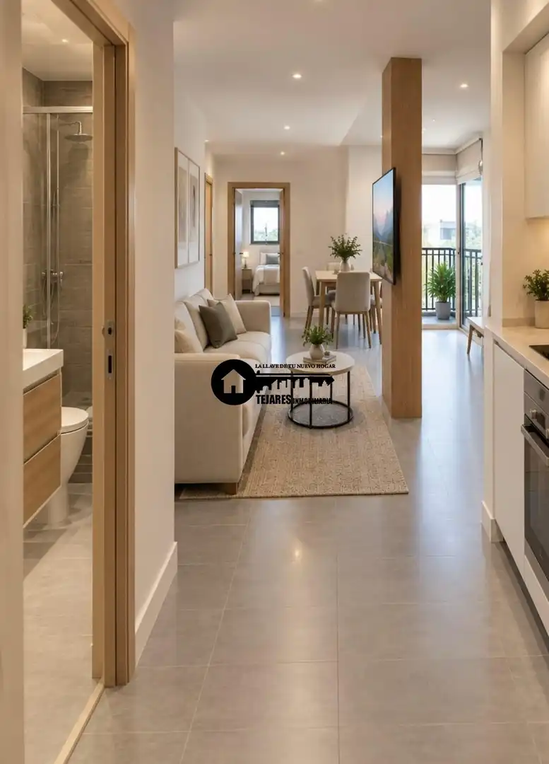 Sala de estar de Piso en venta en Albacete con Aire acondicionado