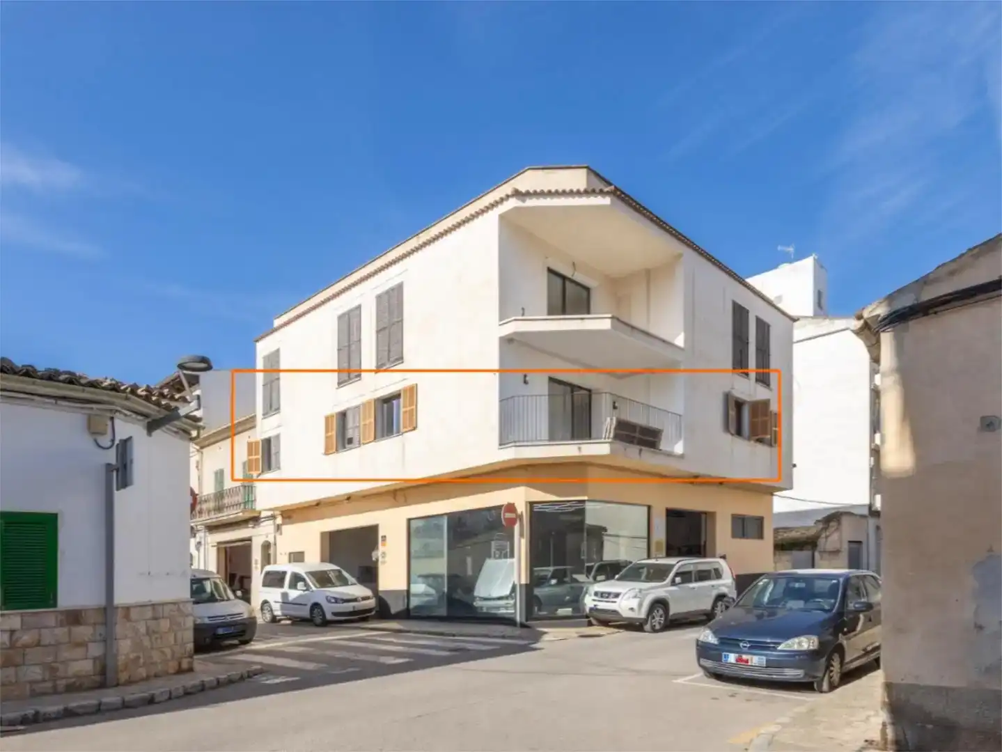 Vista exterior de Piso en venta en Lloseta con Aire acondicionado y Balcón
