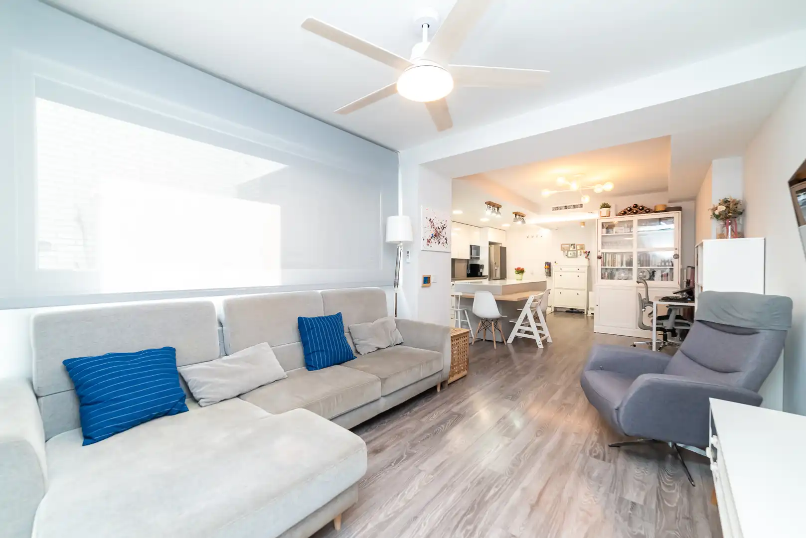 Sala de estar de Planta baja en venta en Boadilla del Monte con Aire acondicionado, Calefacción y Jardín privado