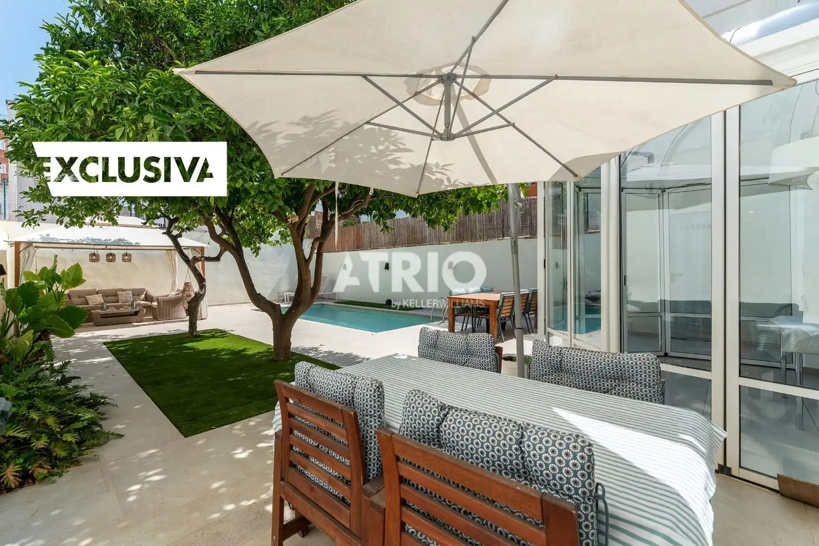 Terrasse von Haus oder Chalet zum Verkauf in  Palma de Mallorca mit Klimaanlage, Privatgarten und Terrasse