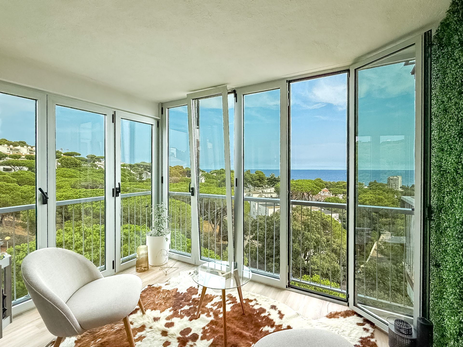 Terrassa de Apartament en venda en Castell d'Aro, Platja d'Aro i s'Agaró amb Aire condicionat, Jardí privat i Terrassa