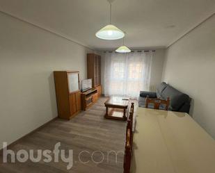 Living room of Flat to rent in Ávila Capital  with Air Conditioner, Heating and Parquet flooring