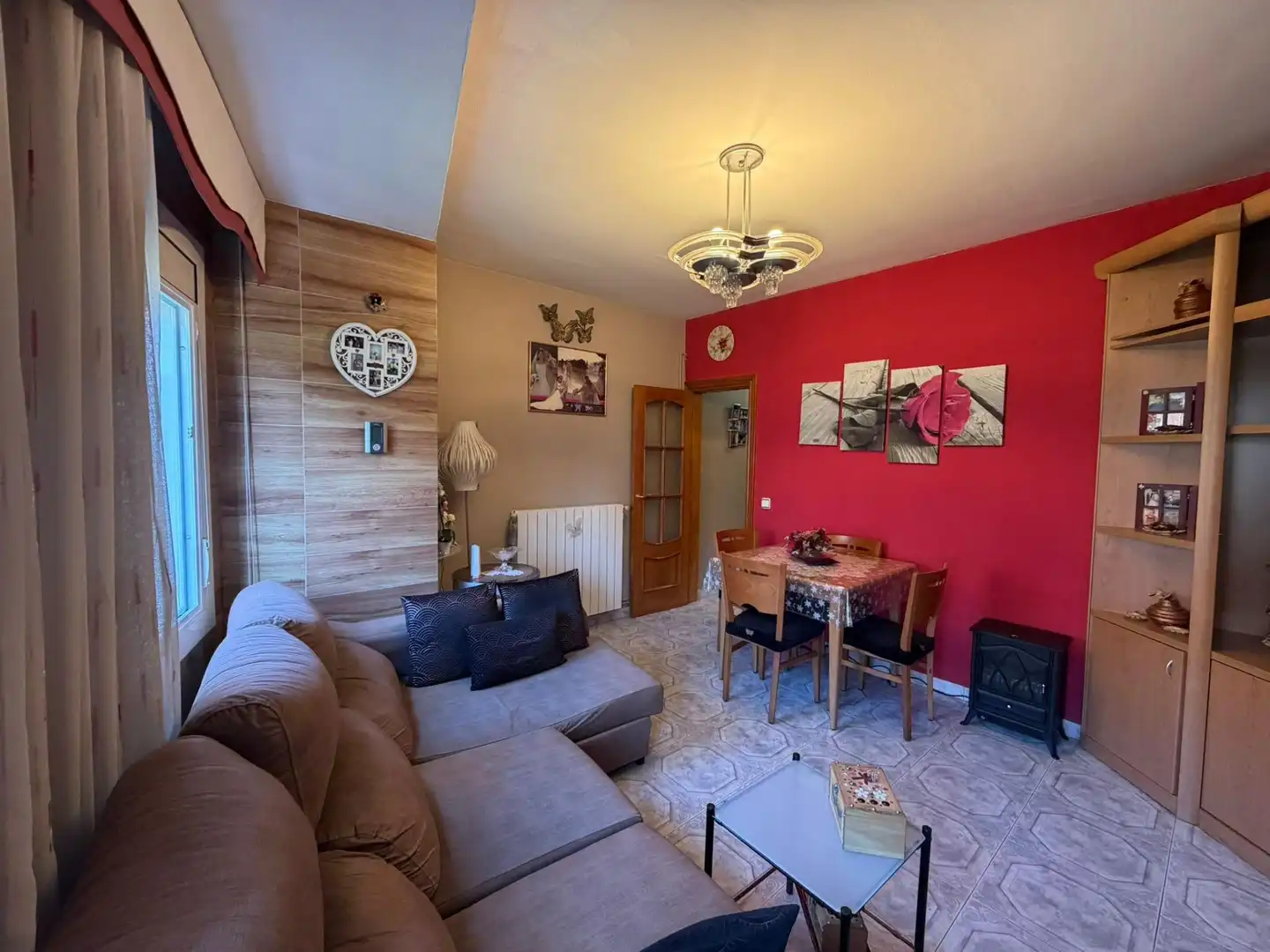Sala de estar de Piso en venta en Sabadell con Calefacción