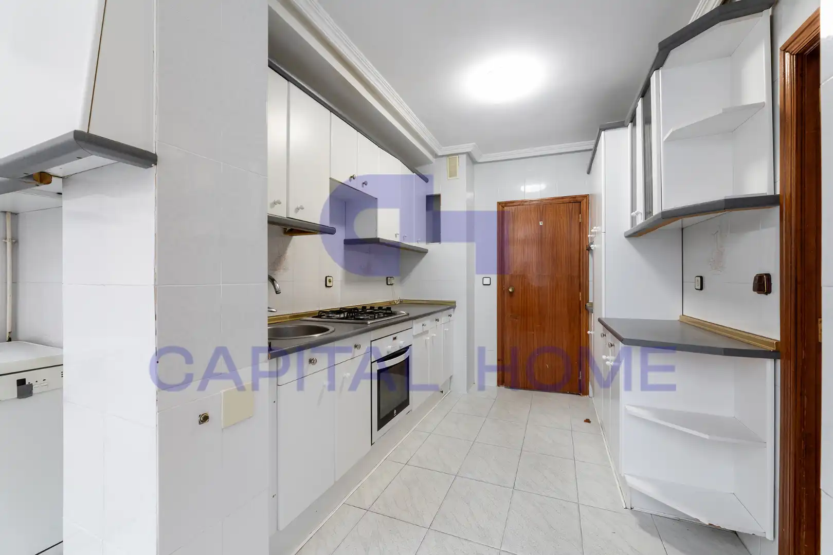Kitchen of Flat for sale in Móstoles  with Heating, Terrace and Furnished