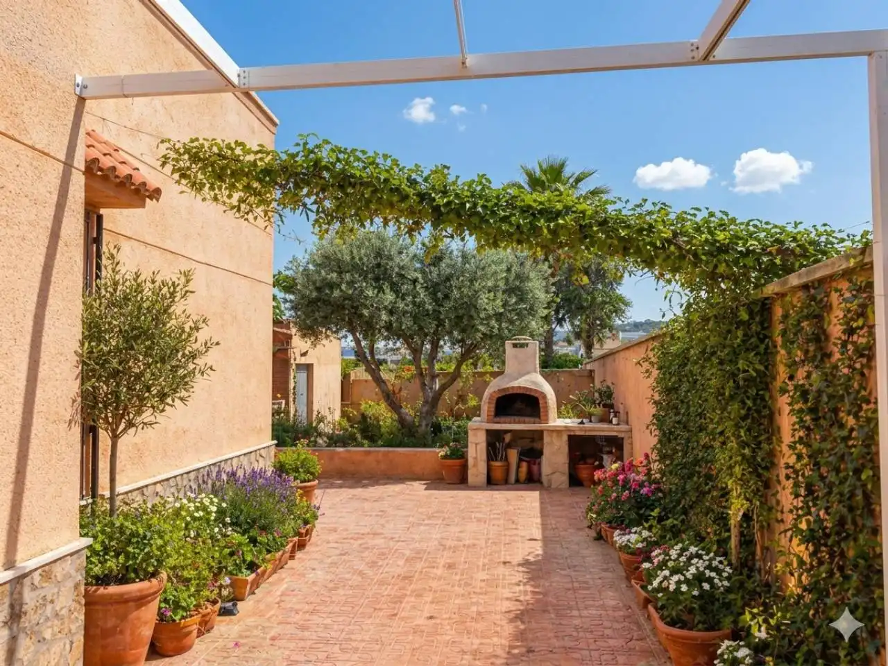 Terraza de Casa o chalet en venta en El Ejido con Jardín privado y Terraza