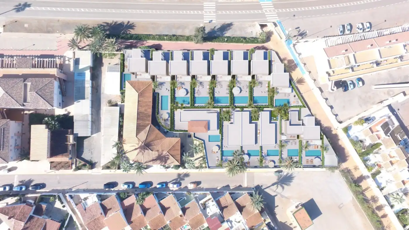 Vista exterior de Casa o xalet en venda en Cartagena amb Aire condicionat, Jardí privat i Terrassa