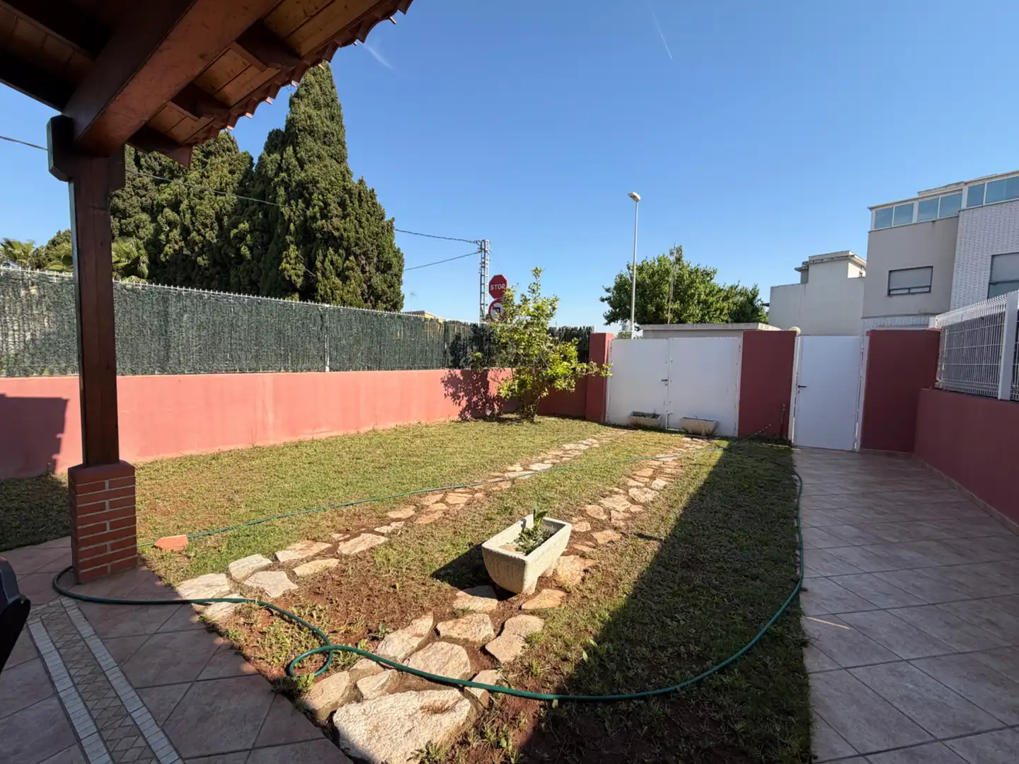 Jardí de Casa adosada en venda en Almazora / Almassora