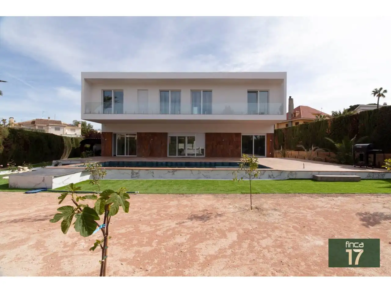 Vista exterior de Casa o chalet en venta en Petrer con Aire acondicionado, Jardín privado y Terraza