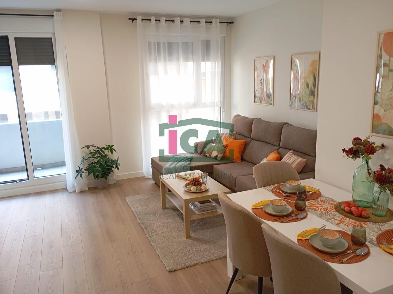 Living room of Flat to rent in Cáceres Capital  with Air Conditioner, Heating and Terrace