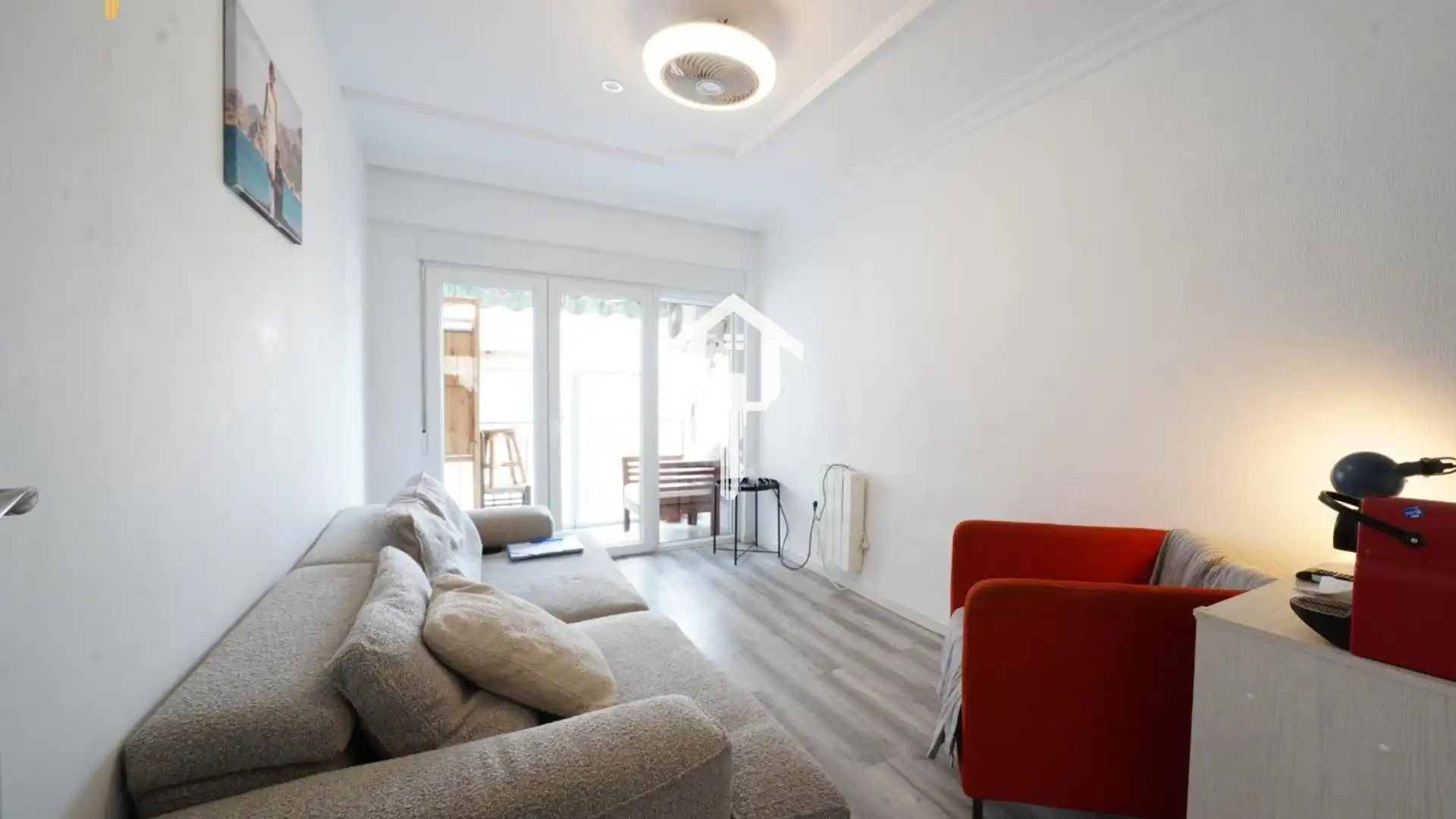 Living room of Flat for sale in Alicante / Alacant  with Furnished and Balcony