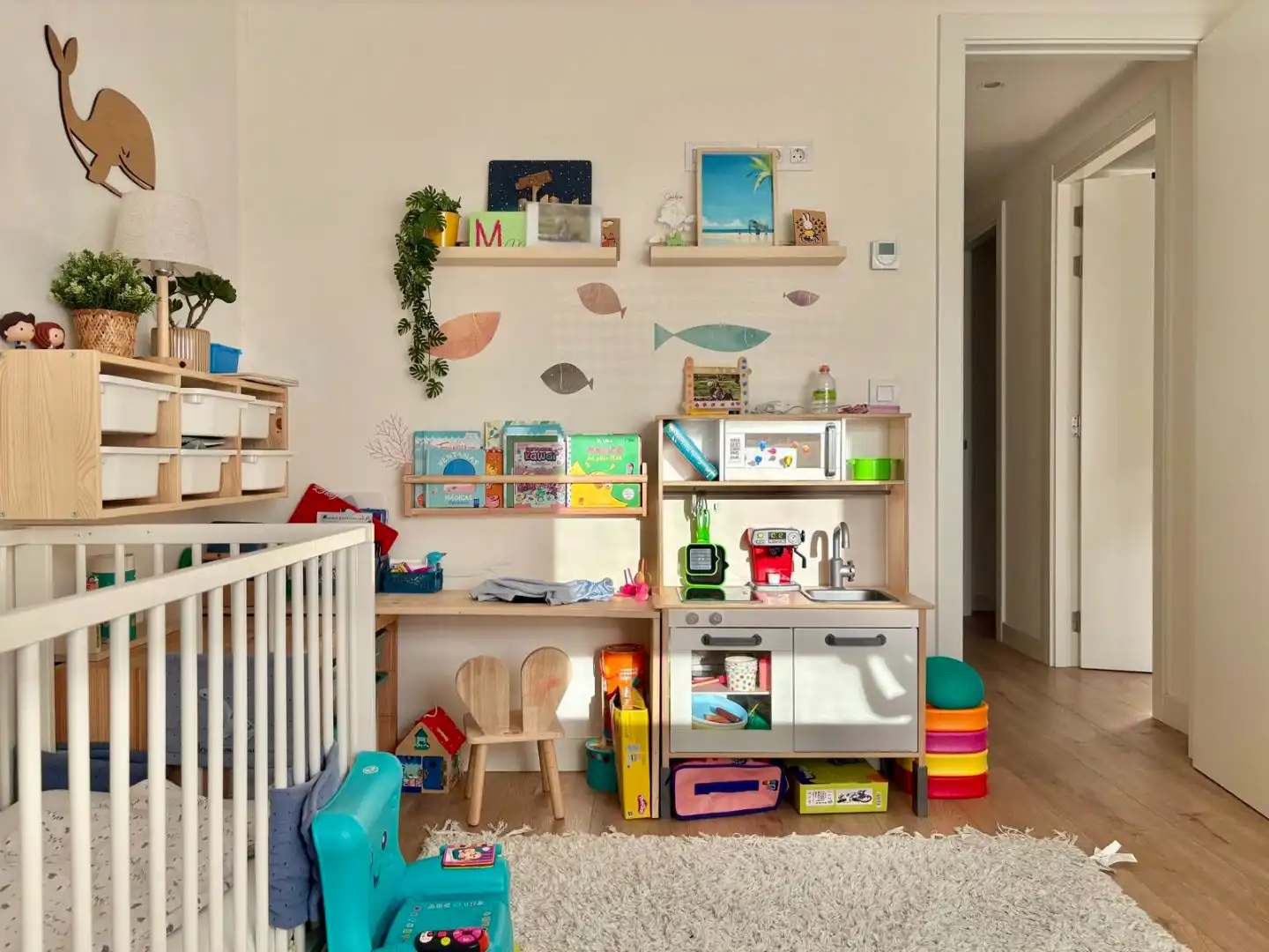 Sala d'estar de Pis en venda en Tres Cantos amb Aire condicionat, Calefacció i Parquet