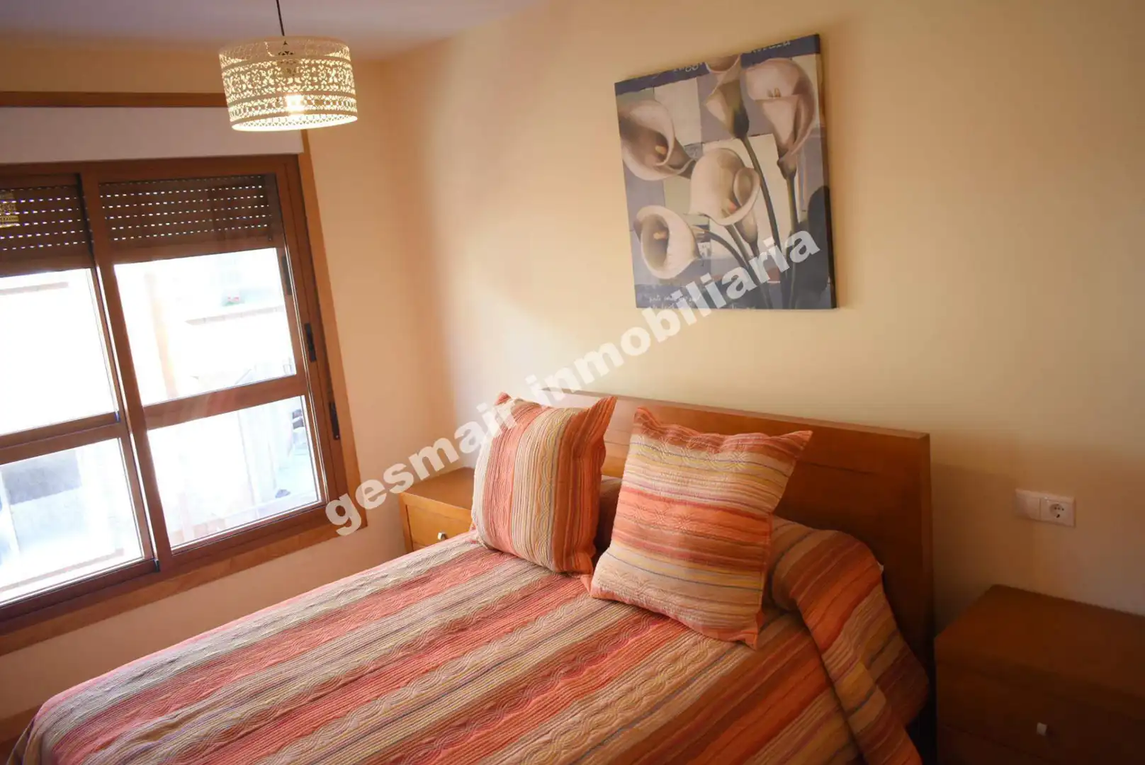 Bedroom of Flat for rent in Poio  with Heating, Parquet flooring and Terrace