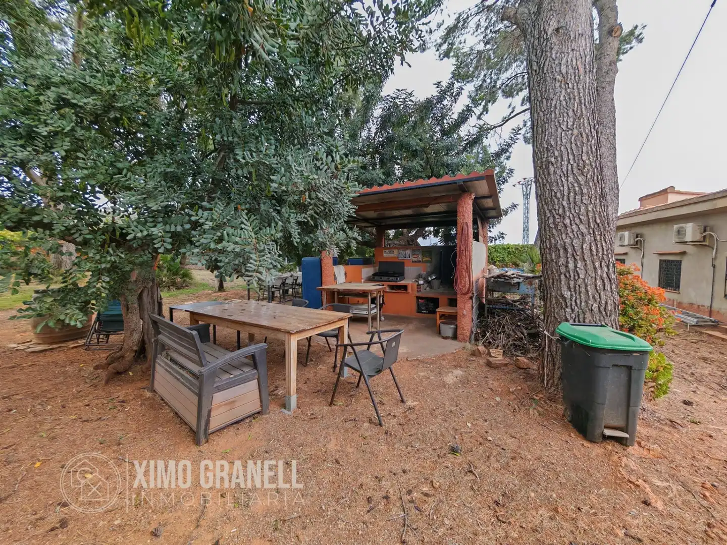 Terrasse von Country house zum Verkauf in Sagunto / Sagunt mit Klimaanlage, Heizung und Privatgarten