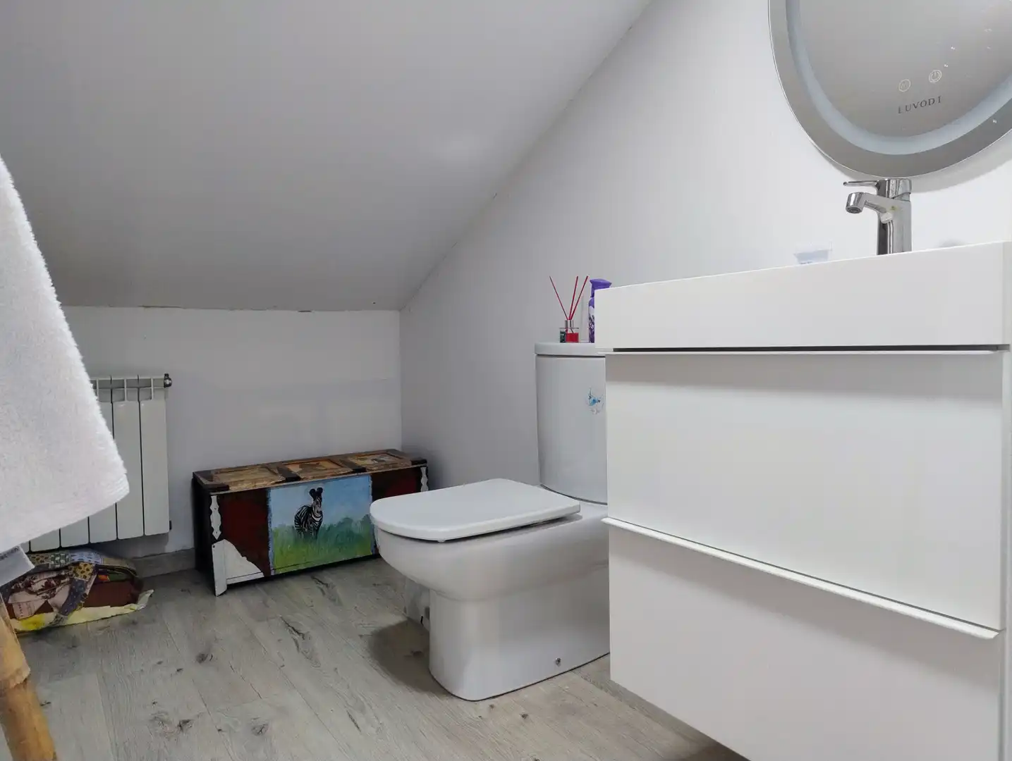 Baño de Casa o chalet en venta en Begonte con Calefacción, Jardín privado y Parquet