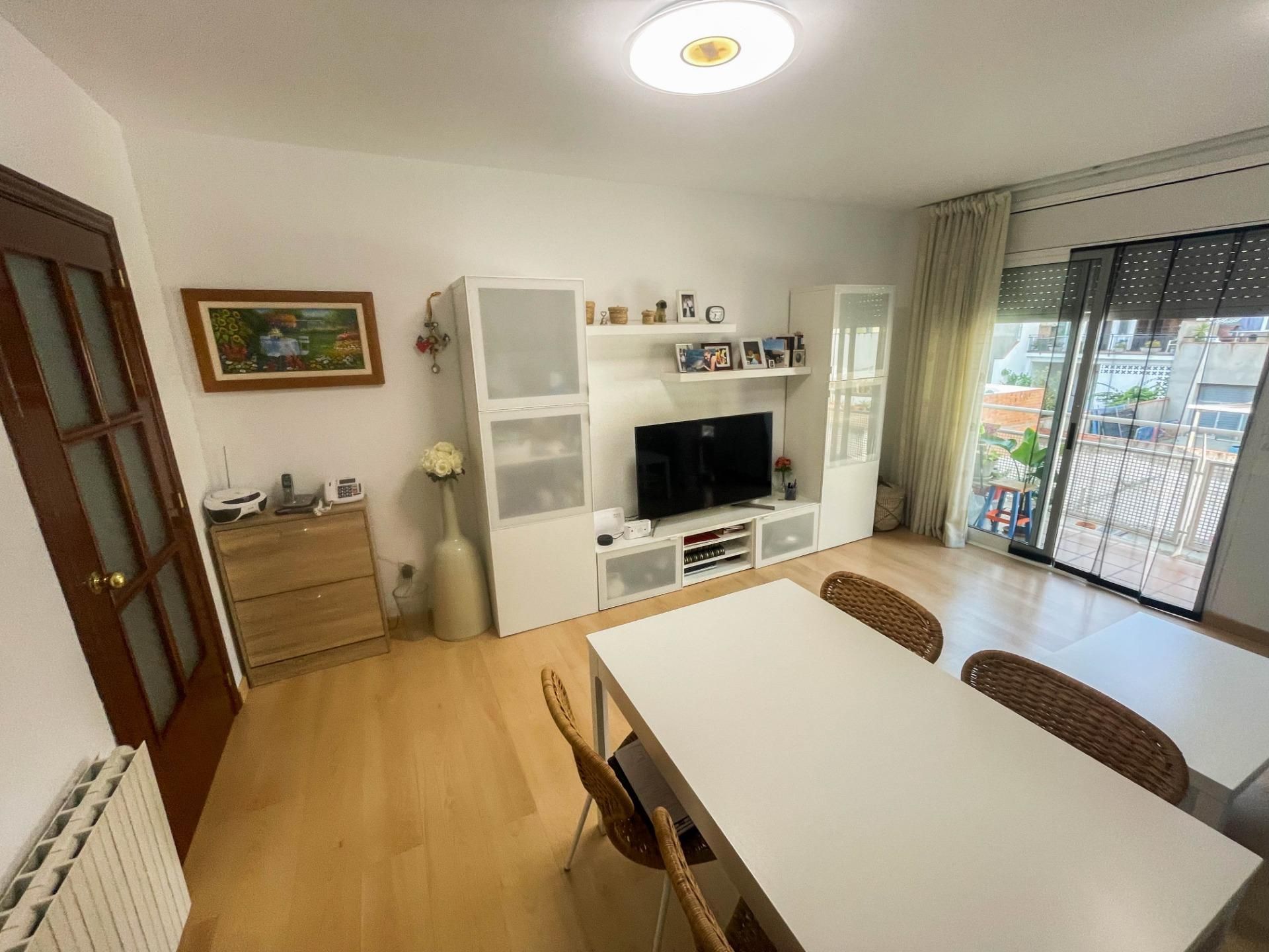 Living room of Flat for sale in Olesa de Montserrat  with Heating, Parquet flooring and Terrace