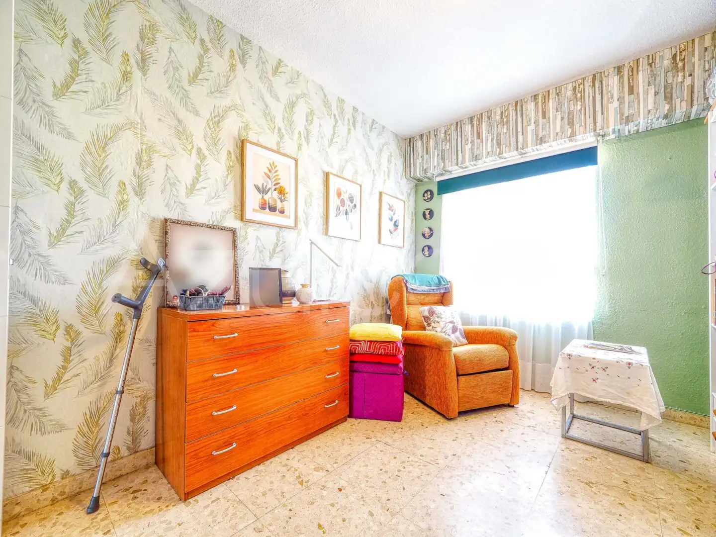 Bedroom of Flat for sale in Benidorm  with Air Conditioner and Community pool