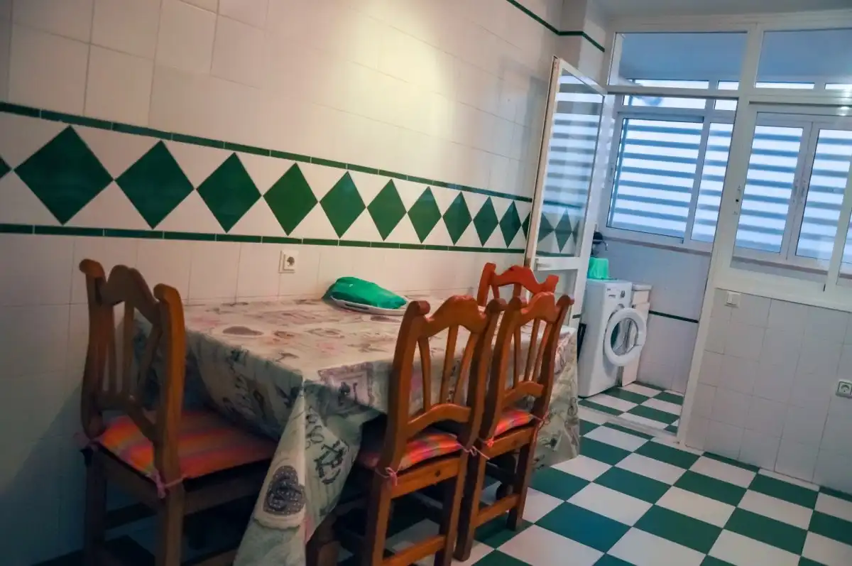 Kitchen of Flat for sale in Málaga  with Balcony