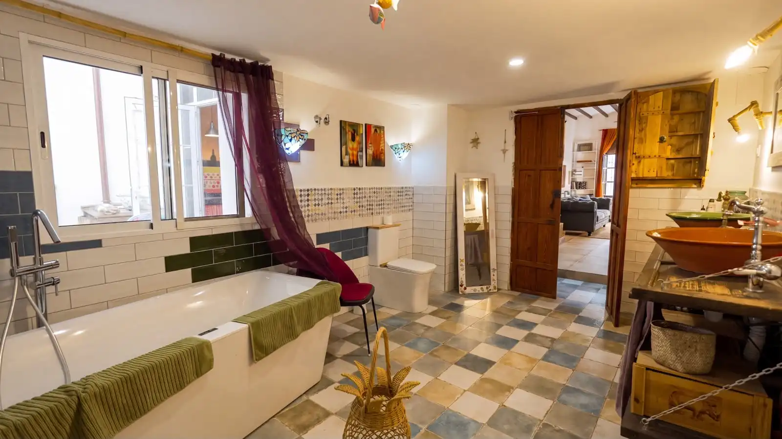 Badezimmer von Haus oder Chalet zum Verkauf in Pego mit Klimaanlage, Heizung und Terrasse