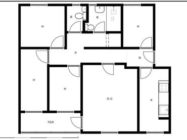 Flat for sale in Puente de Vallecas