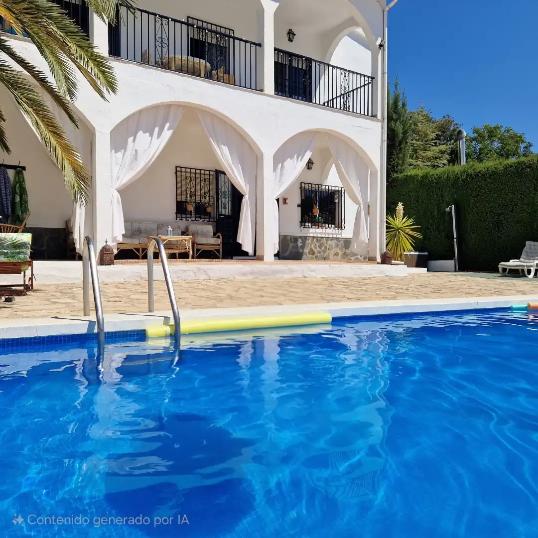 Piscina de Casa o xalet en venda en Loja, Granada