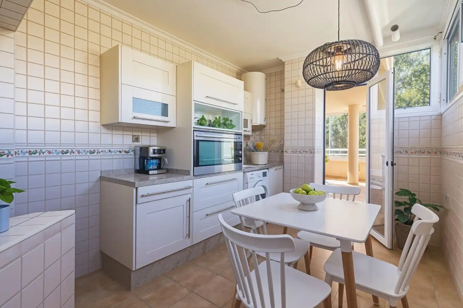 Kitchen of Flat for sale in Benalmádena  with Air Conditioner, Terrace and Balcony