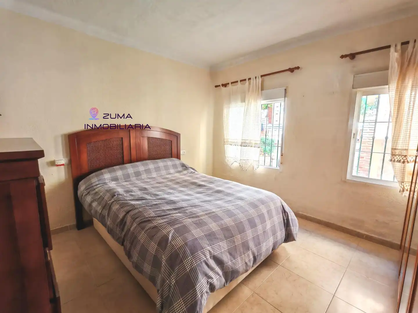 Bedroom of Flat for sale in Málaga  with Air Conditioner, Storage room and Furnished