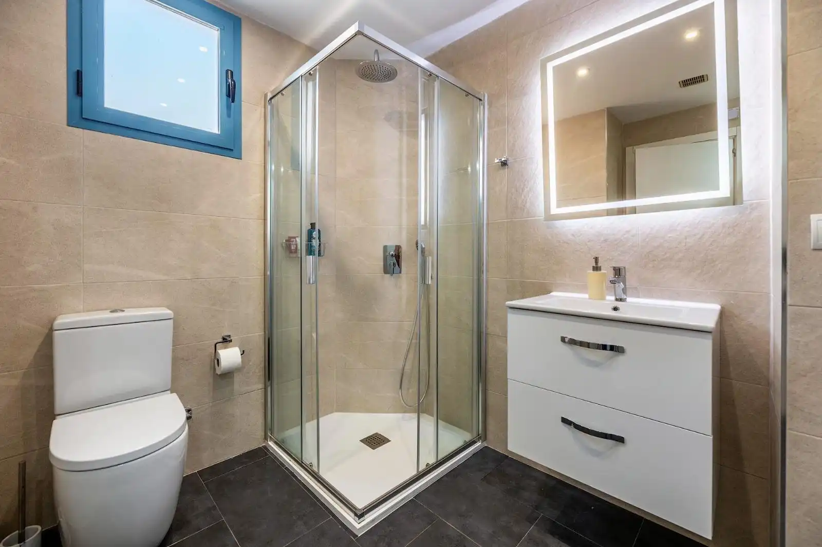 Bathroom of Detached homes for sale in Sant Josep de sa Talaia  with Air Conditioner, Heating and Private garden