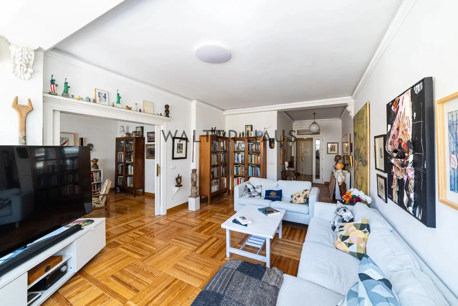 Sala de estar de Piso en venta en Madrid con Aire acondicionado, Calefacción y Terraza