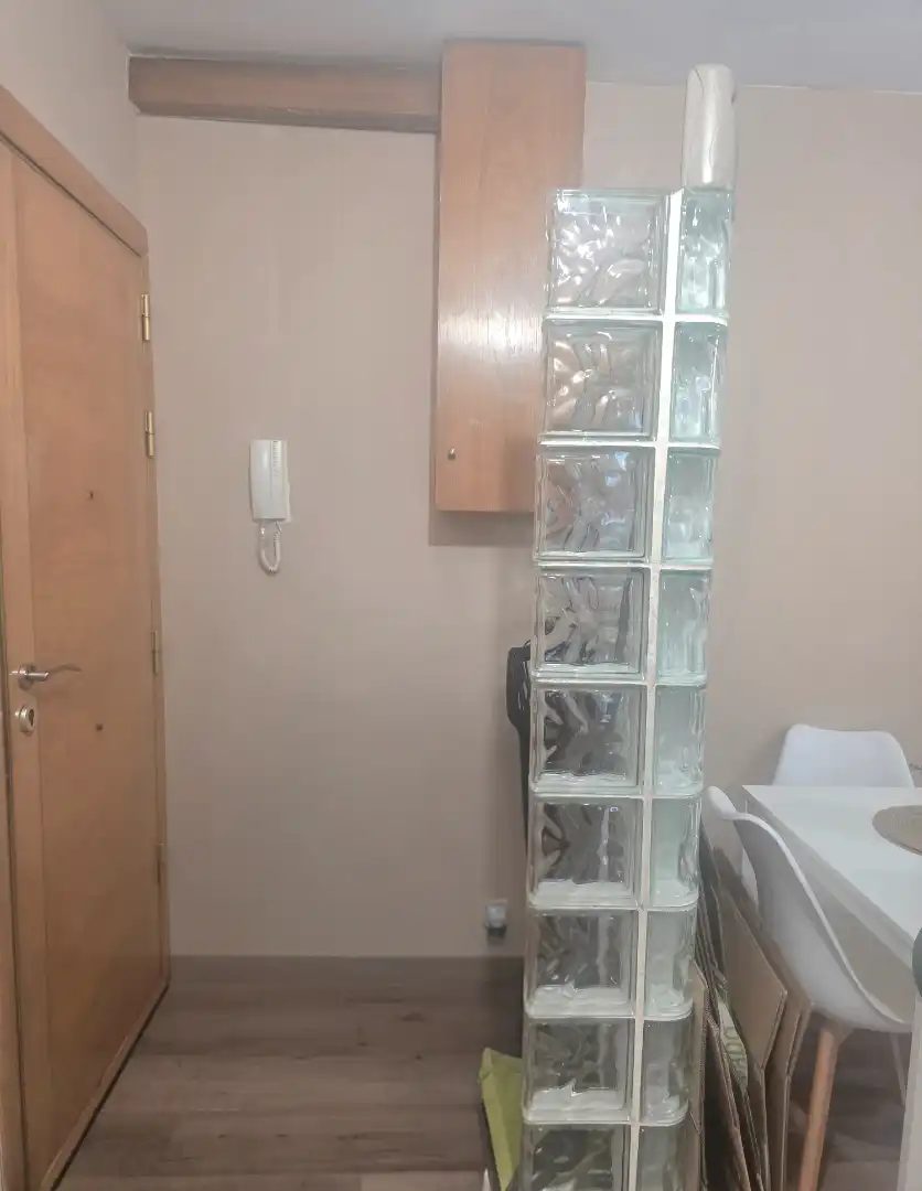 Badezimmer von Wohnung zum Verkauf in Barcelona mit Klimaanlage, Heizung und Parkett