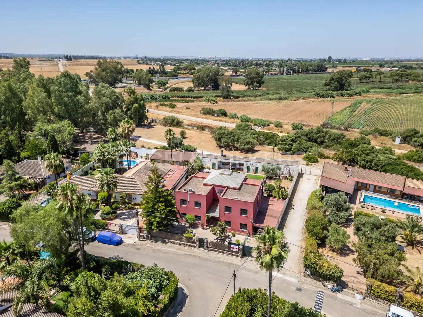 Vista exterior de Casa o chalet en venta en Carmona con Calefacción, Jardín privado y Terraza