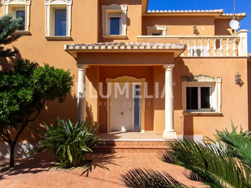 Exterior view of Houses for sale in Dénia  with Air Conditioner, Private garden and Terrace