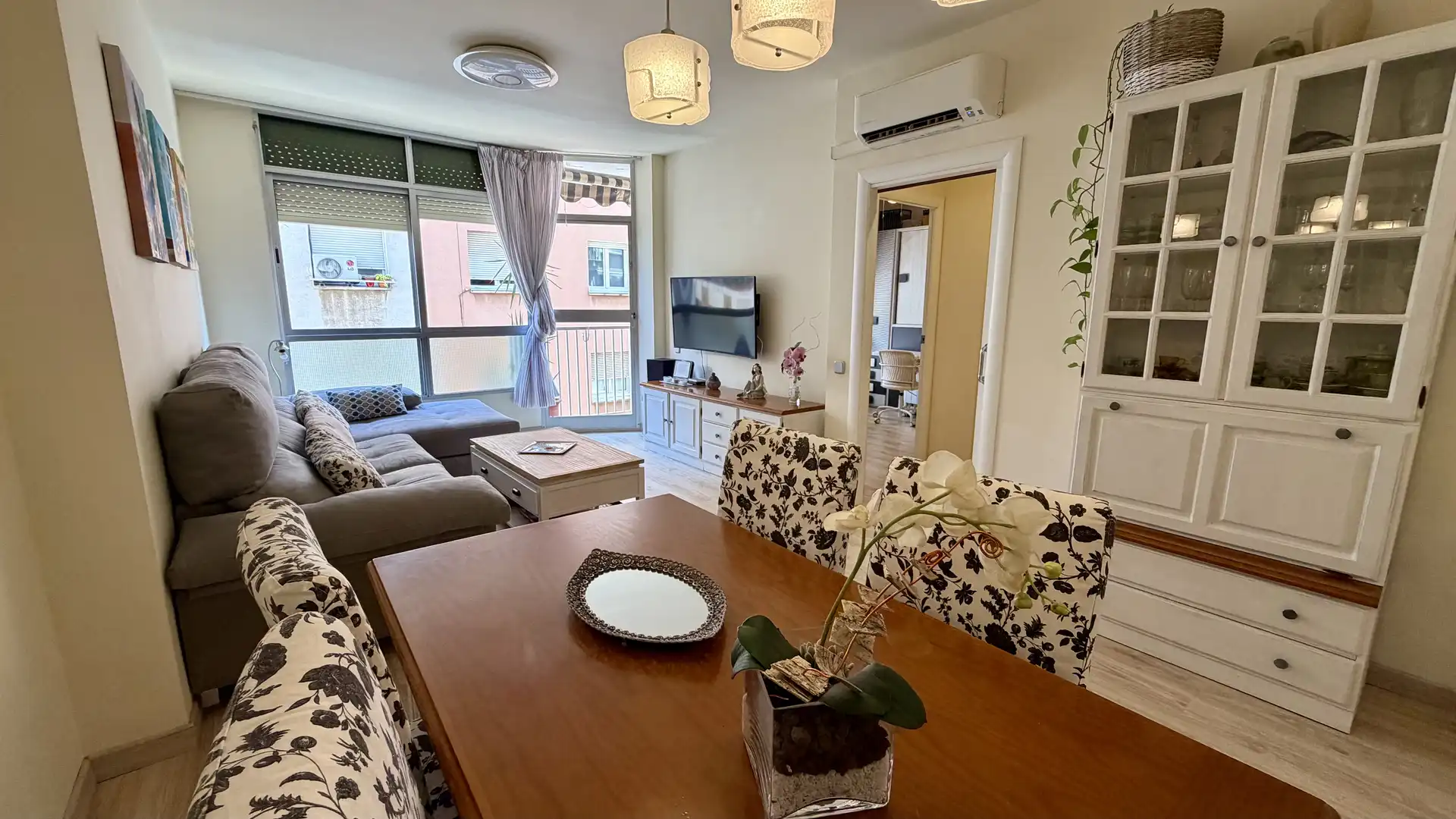 Dining room of Flat for sale in Cornellà de Llobregat  with Balcony