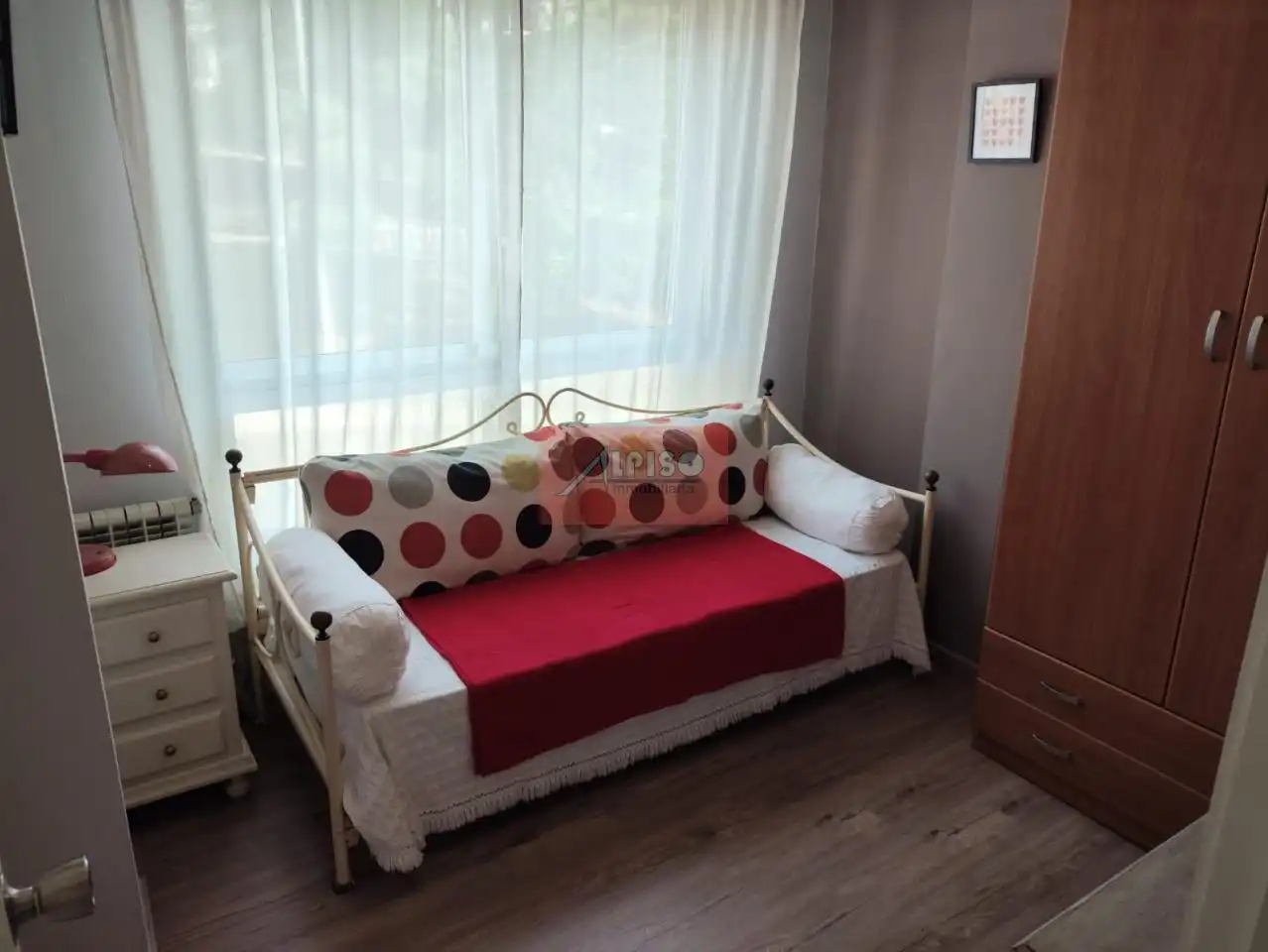 Bedroom of Flat for sale in Ourense Capital   with Heating and Furnished