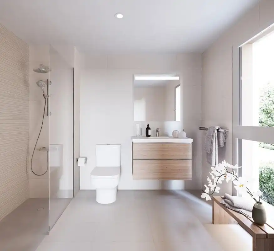 Bathroom of Flat for sale in Sevilla  with Heating, Private garden and Terrace
