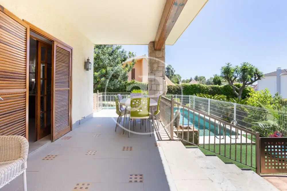 Terraza de Casa o chalet en venta en Paterna con Aire acondicionado, Calefacción y Jardín privado