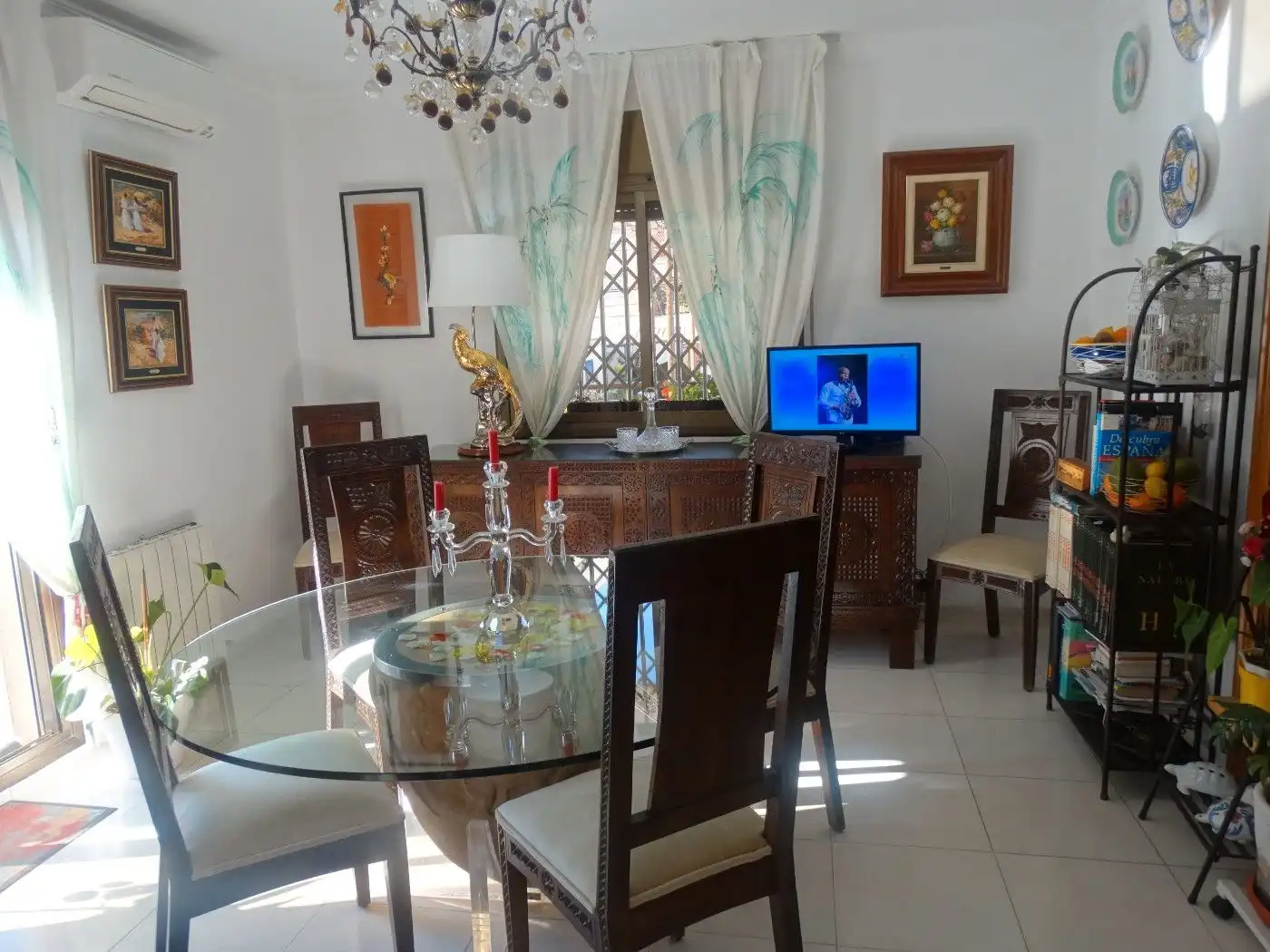 Dining room of Houses for sale in Calafell  with Air Conditioner, Storage room and Swimming Pool